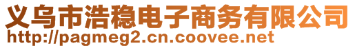 义乌市浩稳电子商务有限公司