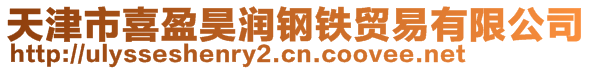 天津市喜盈昊润钢铁贸易有限公司