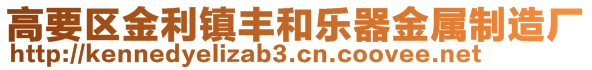 高要區(qū)金利鎮(zhèn)豐和樂器金屬制造廠