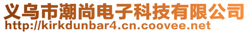 義烏市潮尚電子科技有限公司