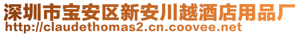 深圳市寶安區(qū)新安川越酒店用品廠