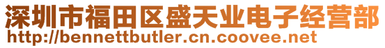 深圳市福田区盛天业电子经营部