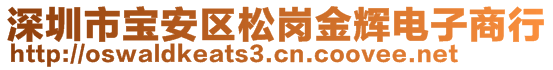 深圳市寶安區(qū)松崗金輝電子商行