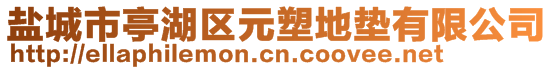 鹽城市亭湖區(qū)元塑地墊有限公司