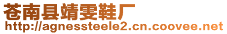 蒼南縣靖雯鞋廠