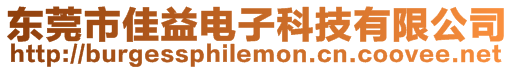 東莞市佳益電子科技有限公司