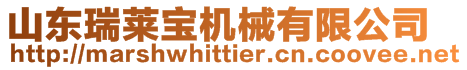 山東瑞萊寶機械有限公司