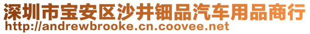 深圳市寶安區(qū)沙井鈿品汽車用品商行