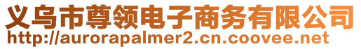 義烏市尊領(lǐng)電子商務(wù)有限公司