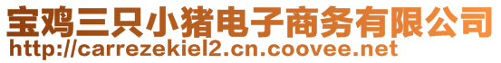 寶雞三只小豬電子商務(wù)有限公司