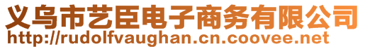 義烏市藝臣電子商務(wù)有限公司