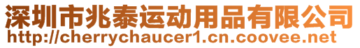 深圳市兆泰运动用品有限公司