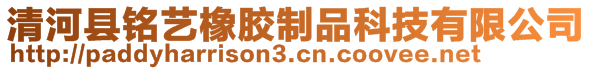 清河县铭艺橡胶制品科技有限公司