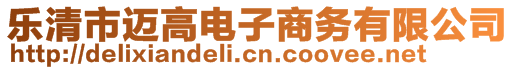 樂清市邁高電子商務(wù)有限公司