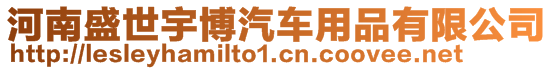 河南盛世宇博汽車用品有限公司