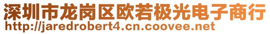 深圳市龙岗区欧若极光电子商行