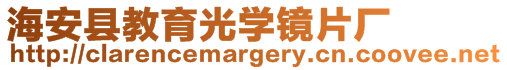 海安县教育光学镜片厂