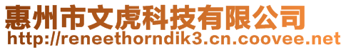 惠州市文虎科技有限公司