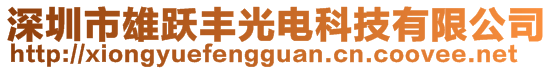 深圳市雄跃丰光电科技有限公司