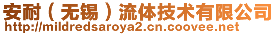 安耐(無錫)流體技術有限公司