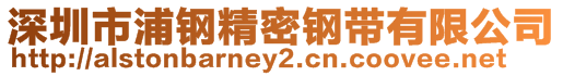 深圳市浦鋼精密鋼帶有限公司