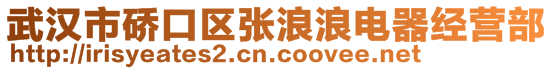 武漢市硚口區(qū)張浪浪電器經(jīng)營部
