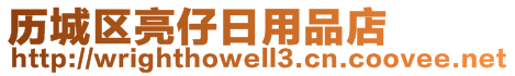歷城區(qū)亮仔日用品店