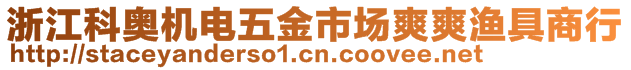 浙江科奧機電五金市場爽爽漁具商行