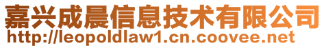 嘉興成晨信息技術(shù)有限公司