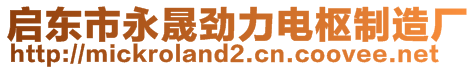 啟東市永晟勁力電樞制造廠