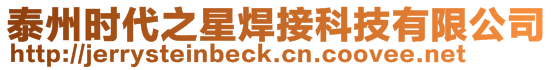 泰州時代之星焊接科技有限公司