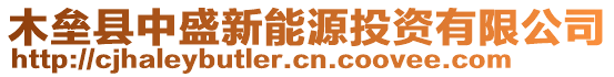 木壘縣中盛新能源投資有限公司