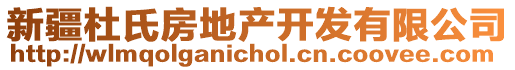 新疆杜氏房地產(chǎn)開發(fā)有限公司