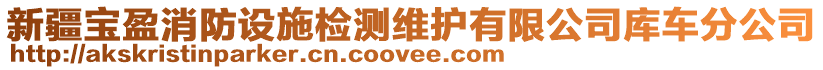 新疆寶盈消防設(shè)施檢測(cè)維護(hù)有限公司庫(kù)車分公司