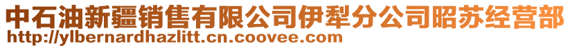 中石油新疆銷售有限公司伊犁分公司昭蘇經(jīng)營部