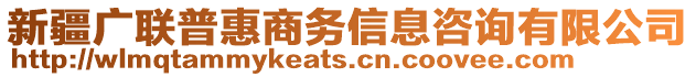 新疆廣聯(lián)普惠商務(wù)信息咨詢有限公司