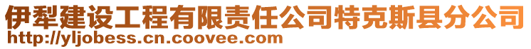 伊犁建設工程有限責任公司特克斯縣分公司