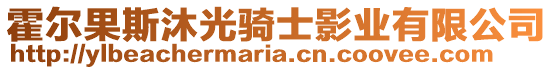 霍爾果斯沐光騎士影業(yè)有限公司