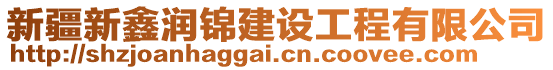 新疆新鑫潤錦建設(shè)工程有限公司