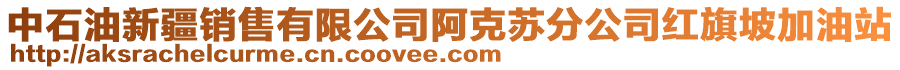 中石油新疆銷售有限公司阿克蘇分公司紅旗坡加油站