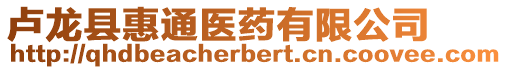 盧龍縣惠通醫(yī)藥有限公司