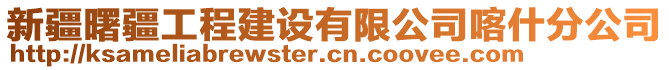 新疆曙疆工程建設(shè)有限公司喀什分公司