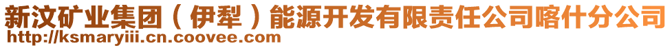 新汶礦業(yè)集團(tuán)（伊犁）能源開(kāi)發(fā)有限責(zé)任公司喀什分公司