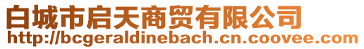 白城市啟天商貿(mào)有限公司