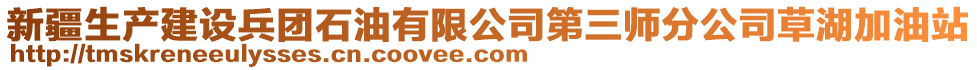 新疆生產建設兵團石油有限公司第三師分公司草湖加油站