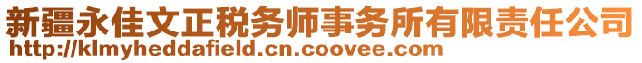 新疆永佳文正稅務師事務所有限責任公司