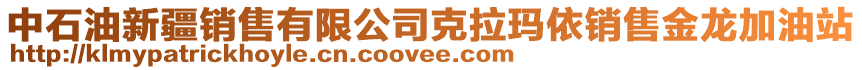 中石油新疆銷售有限公司克拉瑪依銷售金龍加油站