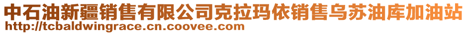 中石油新疆銷售有限公司克拉瑪依銷售烏蘇油庫加油站