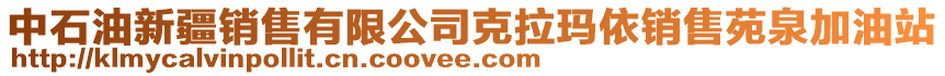 中石油新疆銷售有限公司克拉瑪依銷售苑泉加油站