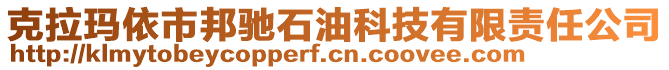 克拉玛依市邦驰石油科技有限责任公司